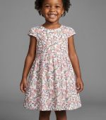 Robe Évasée à Imprimé Floral & Rubans à Nouer – Image 4