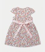 Robe Évasée à Imprimé Floral & Rubans à Nouer – Image 2