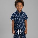 Ensemble d'Été 3 pièces Tropical pour Garçon