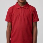 Polo Classique Rouge pour Garçon