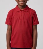 Polo Classique Rouge pour Garçon