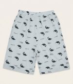 Ensemble Pyjama Court Garçon Bleu Clair – Motif Dinosaures – Image 5