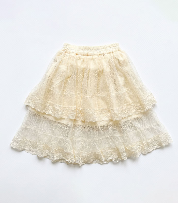 4 Ensemble 2 pièces "Douceur de Tulle" – Jaune beurre & Ivoire – Image 4