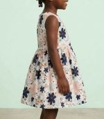 Robe Sans Manches à Imprimé Floral avec Ceinture Ruban – Image 2