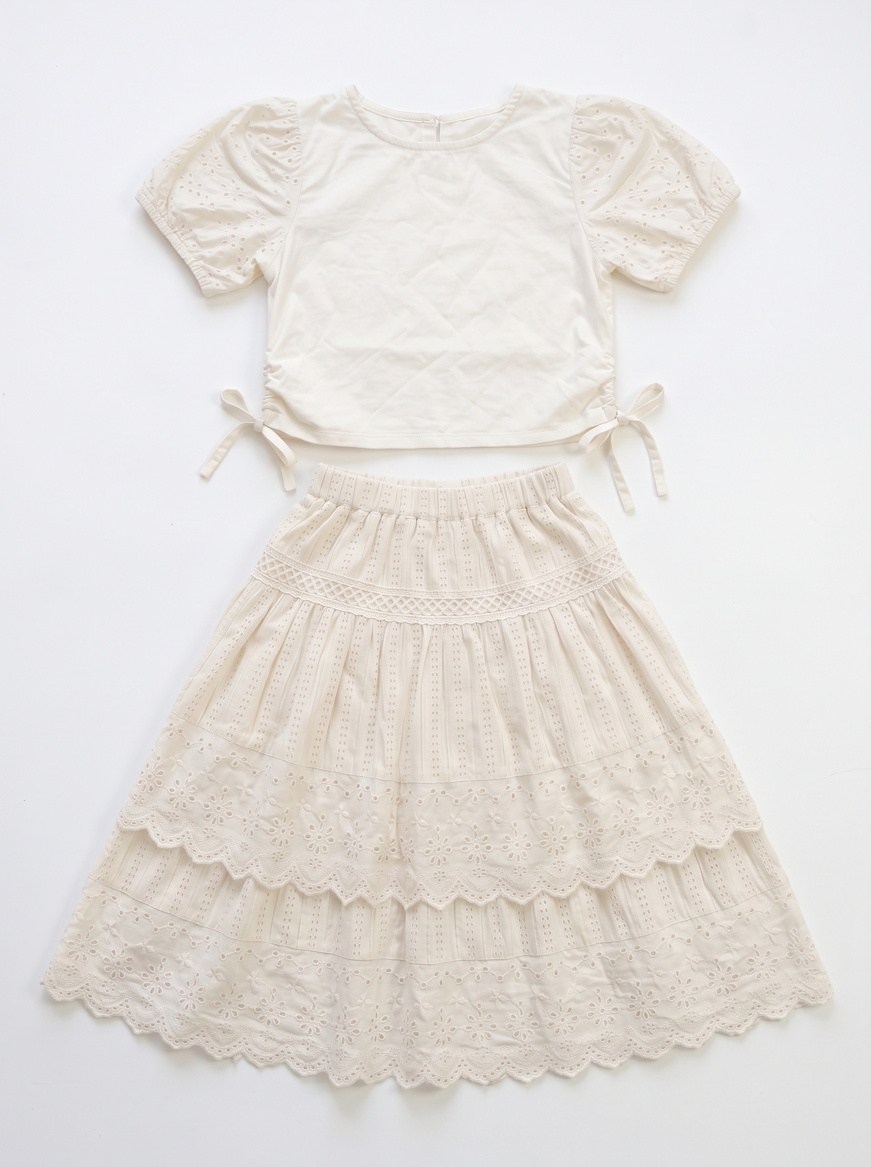 Gemini_Generated_Image_9dgufe9dgufe9dgu Ensemble 2 pièces en broderie anglaise – Blanc cassé – Image 2